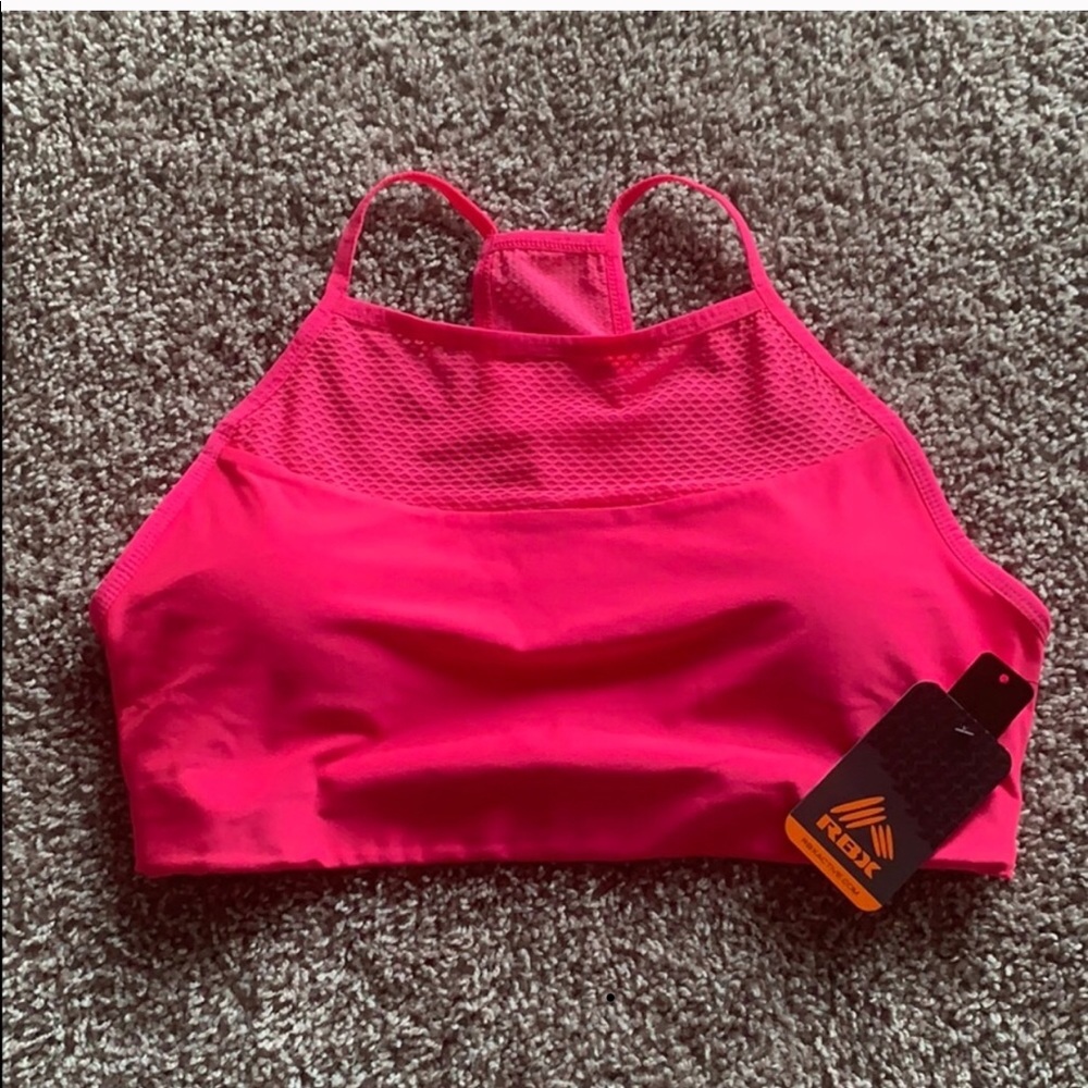 RBX sports bra, hot pink, NWT